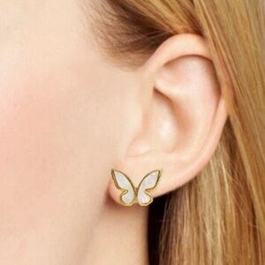 Kate Spade “All A Flutter” Butterfly Earrings